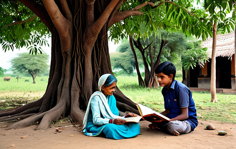 무인 도서관 성공 사례 - **

"A professional Hindi teacher, fully clothed in a traditional yet modest saree, writing on a cha...
